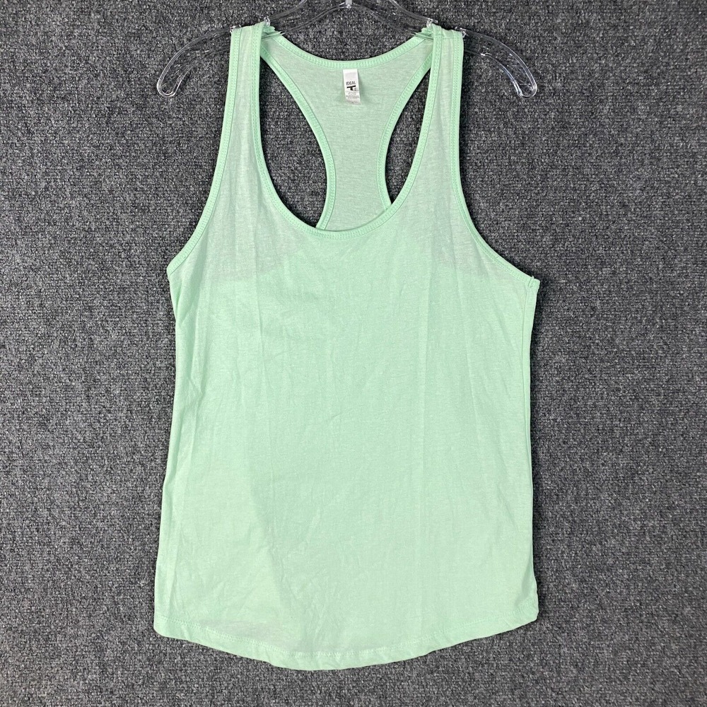 Ideal Tank Top XL Women's Pullover Mint‎ Green Cotton Blend